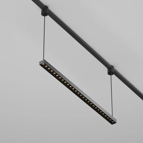 Трековый светильник LED Magnetic track system Elasity TR169-1-26W3K-M-B Maytoni чёрный для шинопроводов серии Magnetic track system Elasity чёрный фото 3