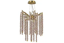 Светильник подвесной Tavenna H 1.5.32.722 A Dio D'Arte прозрачный на 3 лампы, основание бронзовое в стиле классический современный флористика ветви Светильник подвесной Tavenna H 1.5.32.722 A Dio D'Arte прозрачный на 3 лампы, основание бронзовое в стиле классический современный флористика ветви