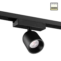 Трековый светильник Solette 359807 Novotech чёрный для шинопроводов серии Solette чёрный