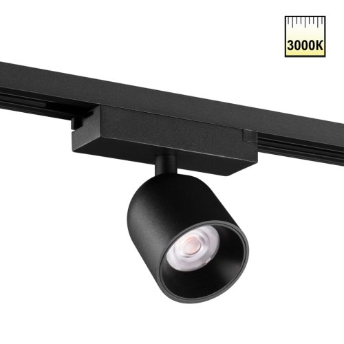 Трековый светильник LED Solette 359807 Novotech чёрный для шинопроводов серии Solette чёрный Трековый светильник LED Solette 359807 Novotech чёрный для шинопроводов серии Solette чёрный