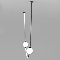 Светильник подвесной DELIGHT A L70 213774-23 ImperiumLoft белый 2 лампы, основание чёрное в стиле современный лофт 