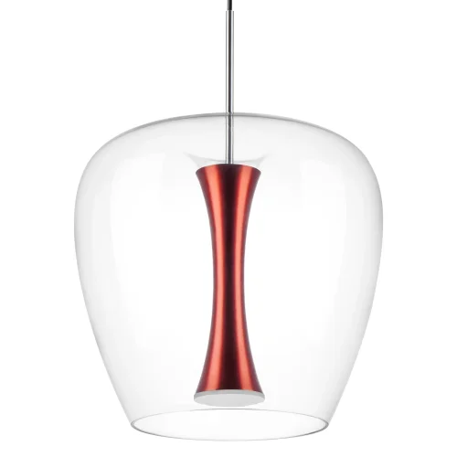 Светильник подвесной LED Cupola 804202 Lightstar прозрачный 1 лампа, основание серебряное в стиле арт-деко  фото 5
