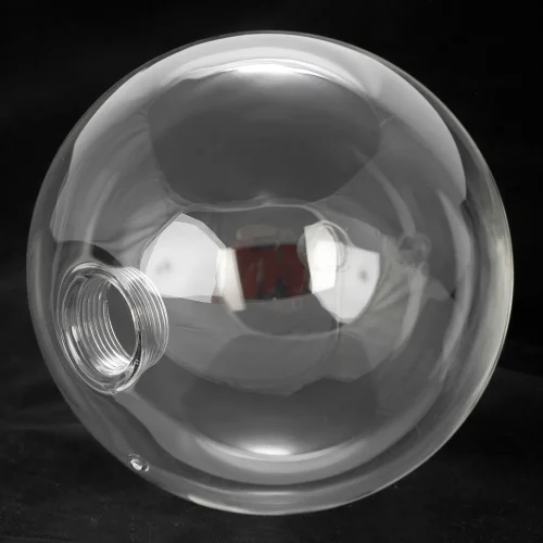 Люстра подвесная Hartwell LSP-8392 Lussole прозрачная на 10 ламп, основание хром в стиле современный шар фото 9