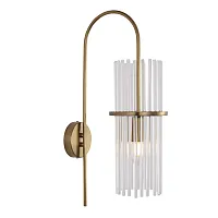 Бра Tasse SL6145.301.01 ST-Luce прозрачный на 1 лампу, основание латунь в стиле современный 