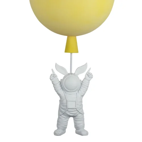 Светильник потолочный Cosmo 10044/250 Yellow LOFT IT жёлтый 1 лампа, основание белое в стиле современный космонавт фото 7