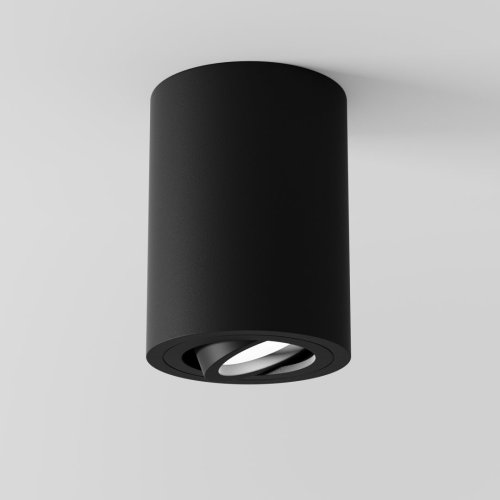 Светильник накладной Alfa C016CL-01B Maytoni чёрный 1 лампа, основание чёрное в стиле современный круглый фото 6