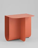 Журнальный столик Laure, металл, красный УТ000041898 Stool Group столешница из Журнальный столик Laure, металл, красный УТ000041898 Stool Group столешница из