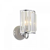 Бра Грета CL333311 Citilux прозрачный 1 лампа, основание хром в стиле современный 