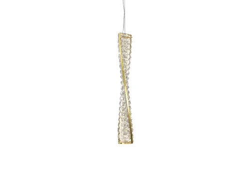 Светильник подвесной LED 8246/S gold NEW Newport прозрачный 1 лампа, основание золотое в стиле американский современный классический  фото 2