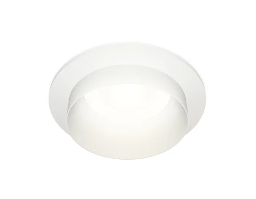 Светильник точечный Techno spot XC6512020 Ambrella light белый 1 лампа, основание белое в стиле хай-тек современный круглый