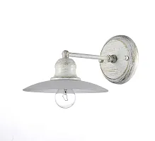 Бра лофт Taviano E 2.1.1 WG Arti Lampadari белый 1 лампа, основание белое в стиле лофт 