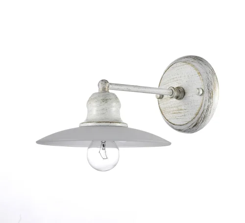 Бра лофт Taviano E 2.1.1 WG Arti Lampadari белый на 1 лампа, основание белое в стиле лофт 