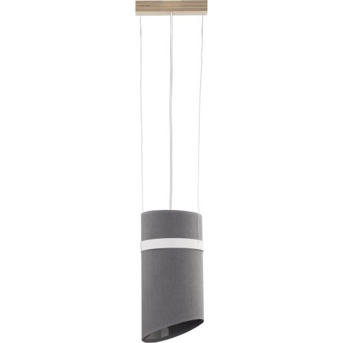 Светильник подвесной Emy 6914-NW Nowodvorski серый 1 лампа, основание бежевое в стиле современный 