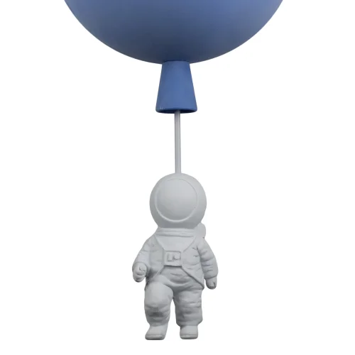 Светильник потолочный Cosmo 10044/250 Blue LOFT IT синий 1 лампа, основание белое в стиле современный космонавт фото 7