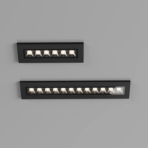 Встраиваемый светильник уличный LED Ghost O488DL-L12GF3K Maytoni уличный IP графит на 1 лампу, плафон графит в стиле современный хай-тек LED фото 10