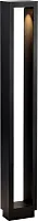 Парковый светильник LED Native 4413-1T Favourite уличный IP65 чёрный на 1 лампу, плафон прозрачный в стиле современный LED
