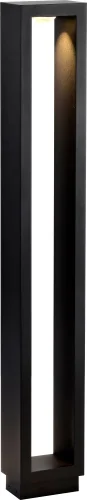 Парковый светильник LED Native 4413-1T Favourite уличный IP65 чёрный на 1 лампу, плафон прозрачный в стиле современный LED