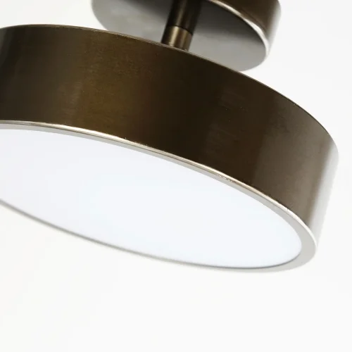 Светильник потолочный LED Atma 3060-2P F-promo коричневый 1 лампа, основание коричневое в стиле модерн  фото 6