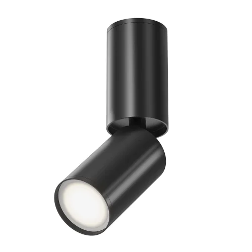 Светильник накладной Focus S C051CL-01B Maytoni чёрный 1 лампа, основание чёрное в стиле модерн хай-тек круглый фото 2