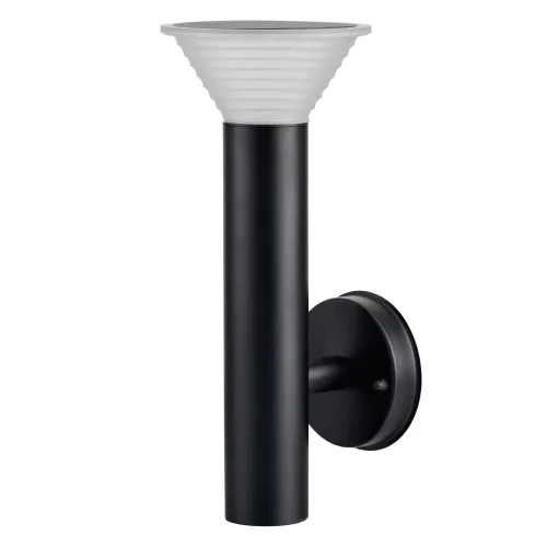 Настенный светильник LED PIATTO 379647 Lightstar уличный IP55 чёрный 1 лампа, плафон чёрный белый в стиле хай-тек LED