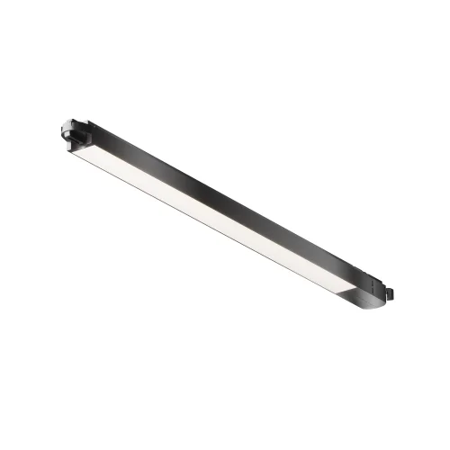 Трековый светильник LED Single phase track system TR000-1-24W4K-B Maytoni чёрный для шинопроводов серии Single phase track system чёрный