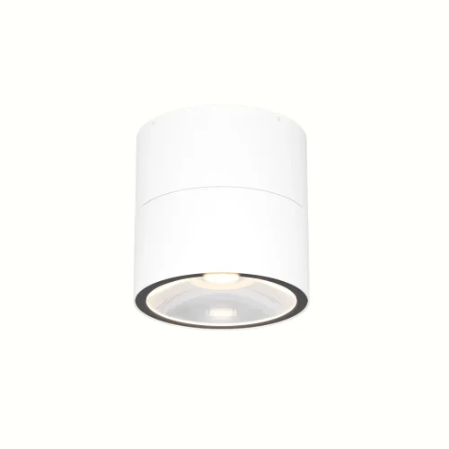 Накладной светильник уличный LED Spin O310CL-L12W3K Maytoni уличный IP54 белый на 1 лампу, плафон белый в стиле современный LED фото 2