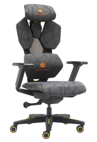 Геймерское кресло Tiger Сетка Серый EP Tiger Mesh Grey Everprof, серый/сетка, ножки//, размеры - 1200*1260***710*