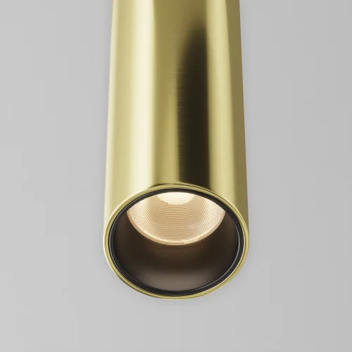 Трековый подвесой светильник Focus Led Flarity 3000K 5Вт 60° TR156-1-5W3K-BS Maytoni латунь для шинопроводов серии Magnetic trаck system Flarity латунь фото 2