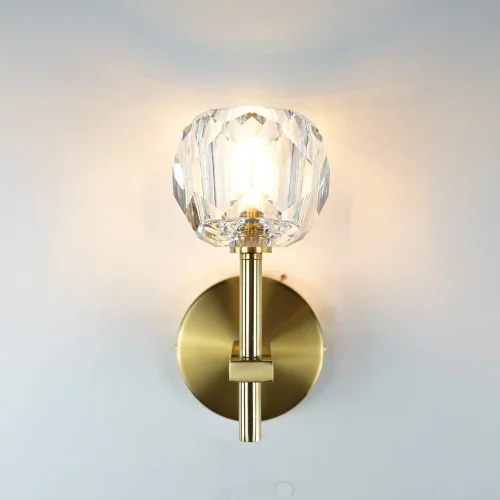 Бра Boule 73511-22 ImperiumLoft прозрачный на 1 лампу, основание латунь в стиле современный арт-деко фото 10