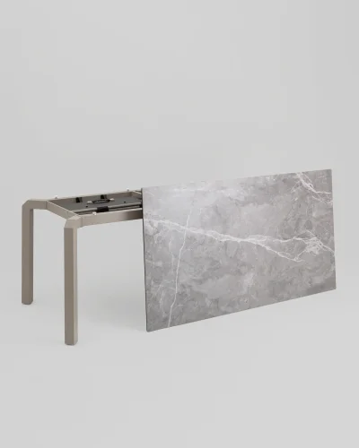 Стол обеденный Varden, раскладной, 160-220*90, керамика, серый УТ000039916 Stool Group столешница серая 900 из 78871 керамика фото 6