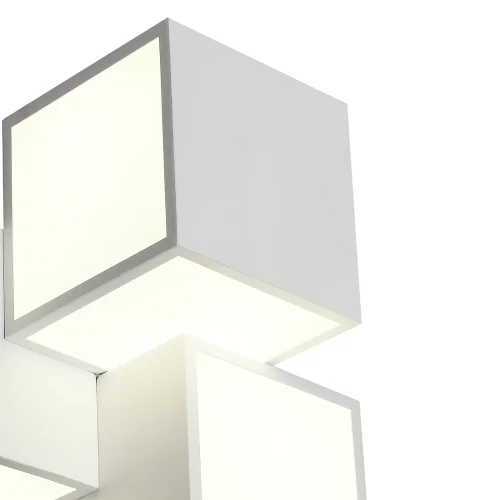 Бра LED LAMPS 81199 WHITE Natali Kovaltseva белый на 1 лампа, основание белое в стиле современный хай-тек  фото 3