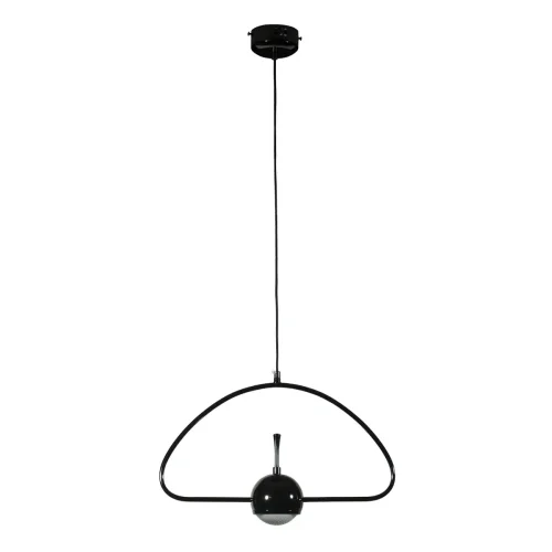 Светильник подвесной LED Nuance 8140-C LOFT IT чёрный 1 лампа, основание чёрное в стиле лофт минимализм 
