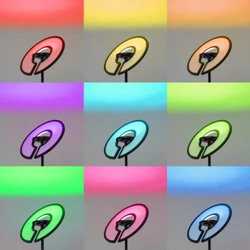 Торшер LED RGB с пультом Loong CL810031 Citilux с пультом чёрный белый на 1 лампу, основание чёрное в стиле современный хай-тек фото 5 Торшер LED RGB с пультом Loong CL810031 Citilux с пультом чёрный белый на 1 лампу, основание чёрное в стиле современный хай-тек фото 5