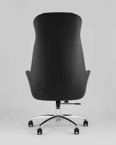 Кресло руководителя TopChairs Viking NEW, черное УТ000039423 Stool Group, чёрный/экокожа, ножки/металл/хром, размеры - *1300**** фото 6