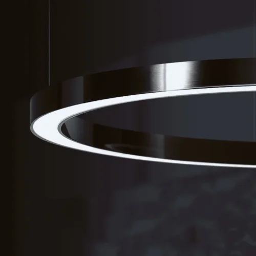 Люстра подвесная CRUISE BLACK D60+80 219690-23 ImperiumLoft белая на 2 лампы, основание чёрное в стиле современный лофт минимализм  фото 5