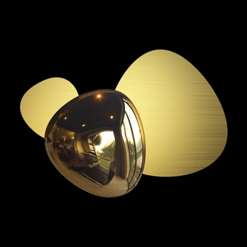 Бра LED Jack-stone MOD314WL-L8G3K Maytoni золотой на 1 лампа, основание золотое в стиле современный 