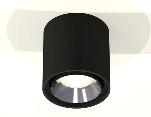 Светильник накладной Techno spot XS7723003 Ambrella light чёрный 1 лампа, основание чёрное в стиле хай-тек современный круглый фото 3