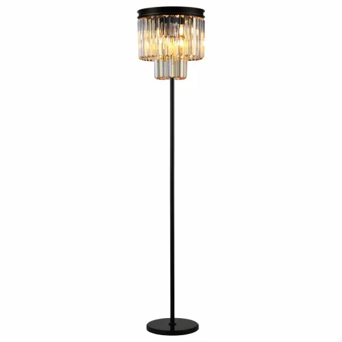 Торшер Мартин CL332962 Citilux  янтарный 6 ламп, основание коричневое в стиле классический современный кантри
