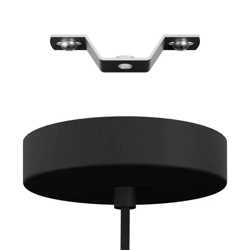 Светильник подвесной Bajazzara 900504 Eglo чёрный на 1 лампу, основание чёрное в стиле лофт современный фото 3