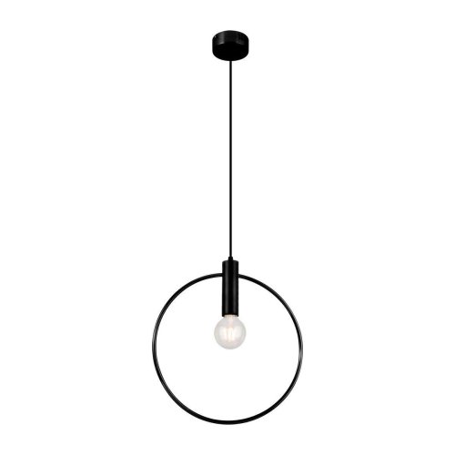 Светильник подвесной Sachara V6051-1P Moderli чёрный без плафона 1 лампа, основание чёрное в стиле минимализм 