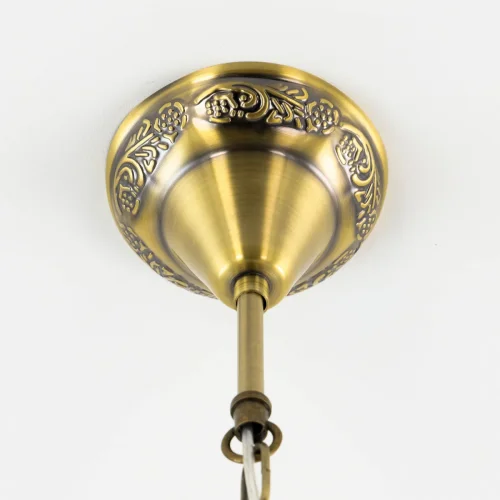 Светильник подвесной Каир CL419113 Citilux янтарный 1 лампа, основание бронзовое в стиле восточный  фото 9