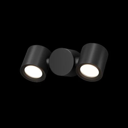 Настенный светильник уличный Wall Street O010WL-02B Maytoni уличный IP54 чёрный на 2 лампы, плафон чёрный в стиле современный GU10 фото 8