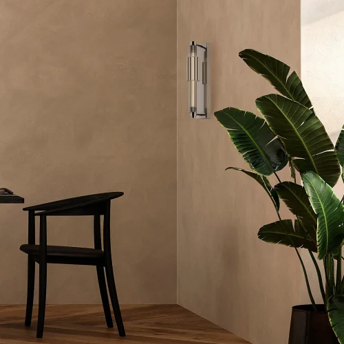 Бра LED Verticale MOD308WL-L9CH3K Maytoni серый на 1 лампу, основание хром в стиле современный фото 3