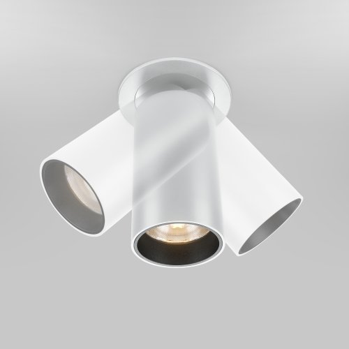Светильник точечный LED Focus Led DL125-L12-3K-W Maytoni белый на 1 лампу, основание белое в стиле современный хай-тек круглый фото 4