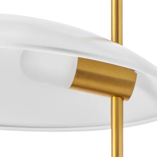 Торшер LED Marmara 801716 Lightstar  белый 1 лампа, основание золотое белое в стиле арт-деко
 фото 8
