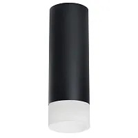 Светильник накладной Rullo R48731 Lightstar чёрный 1 лампа, основание чёрное в стиле современный круглый