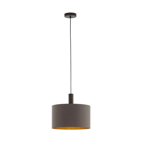Светильник подвесной Concessa 1 97682 Eglo коричневый 1 лампа, основание коричневое в стиле современный 