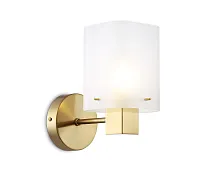 Бра LH57035 Ambrella light дымчатый на 1 лампу, основание латунь в стиле классический 