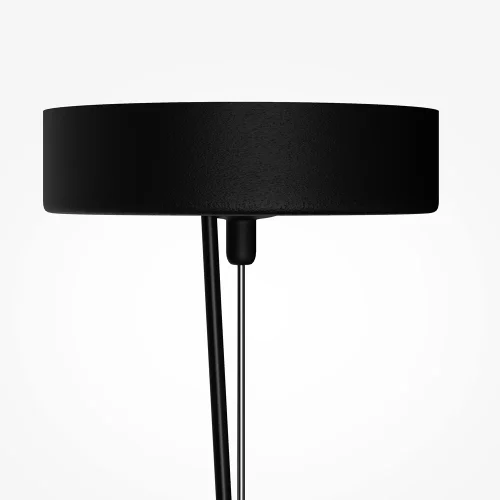 Светильник подвесной LED Basic Texture MOD461PL-L5GRK Maytoni серый на 1 лампу, основание чёрное в стиле современный трубочки фото 4