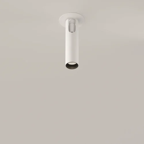 Светильник точечный LED Focus T C141RS-L125-6W3K-W Maytoni белый на 1 лампу, основание белое в стиле современный хай-тек трубочки фото 17